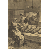 Maternage dans une institution religieuse. 