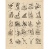 Alphabet illustré. 