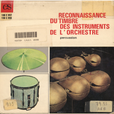 Reconnaissance du timbre des instruments de l'orchestre. Percussion