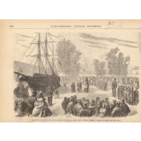 Bénédiction de la corvette d'instruction destinée aux pupilles de la marine, à Brest.