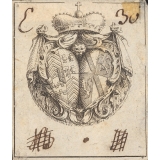Ex-libris. Blasons couronnés. 