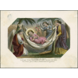 Image religieuse. Série sur la vie de l'Enfant Jésus. 