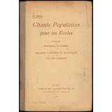 Chants populaires pour les écoles. 3e série