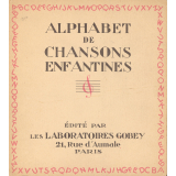 Alphabet de chansons enfantines.