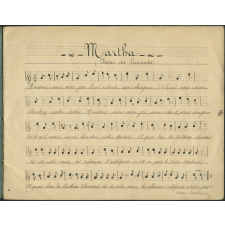 Cahiers de musique.