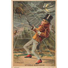 Cartes réclame. Maison de la Belle Jardinière. Enfants et insectes.