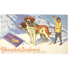 Buvard publicitaire. Chocolat Suchard.