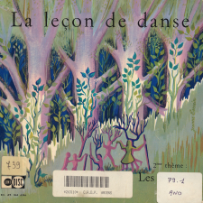 La leçon de danse. Deuxième thème. Les arbres. .