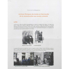 Archives filmiques des écoles en Normandie