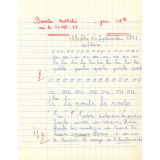Cahier du jour