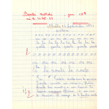 Cahier du jour