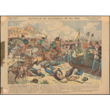Bataille de Solférino (24 Juin 1859).