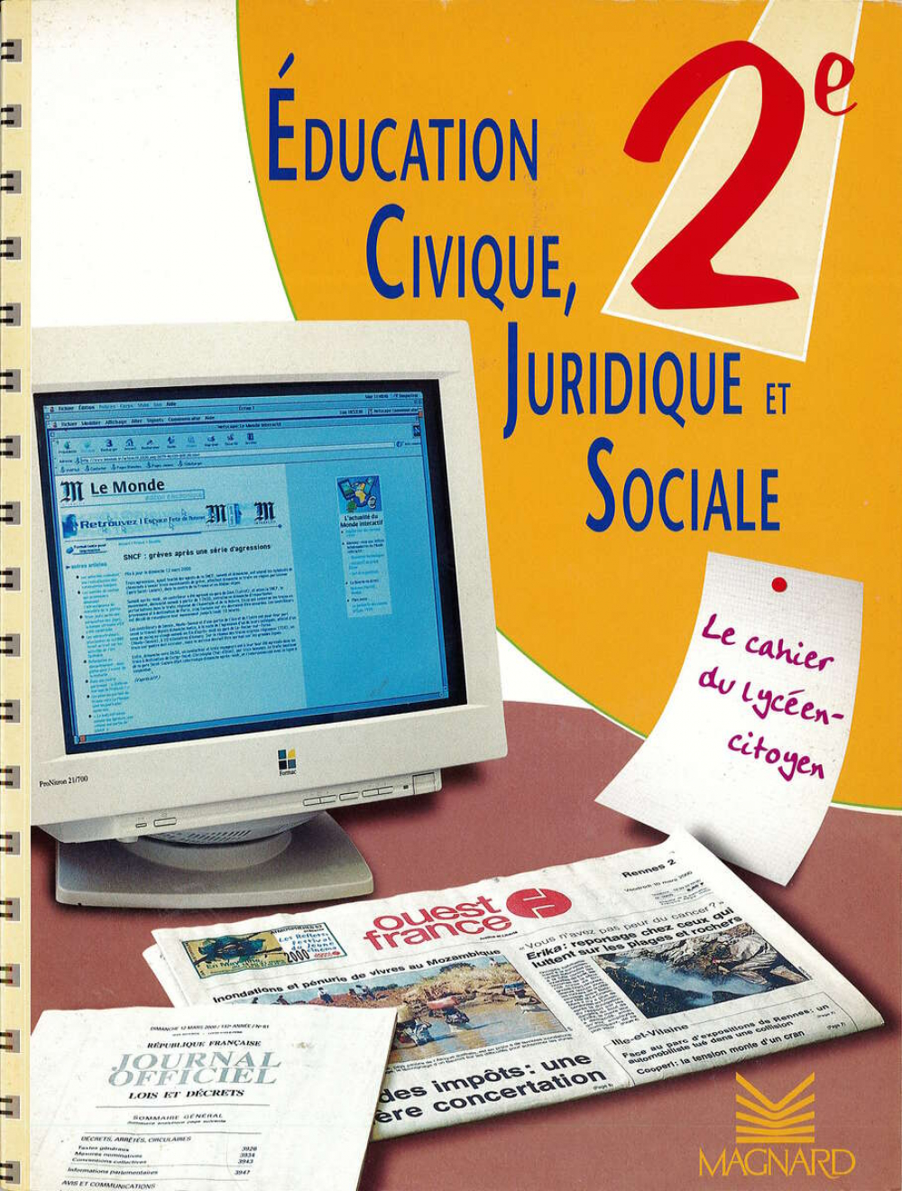 Éducation civique, juridique et sociale. 2e