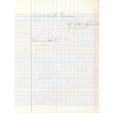Cahier de mathématiques