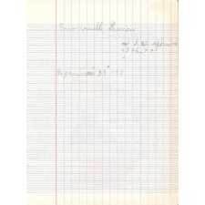 Cahier de mathématiques