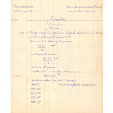Cahier de géométrie