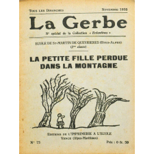 La petite fille perdue dans la montagne