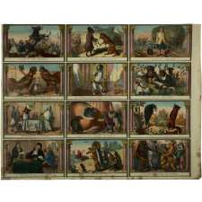 Images à collectionner. Fables de La Fontaine.