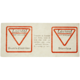 Buvard publicitaire. Lactéol du Dr Boucard. 