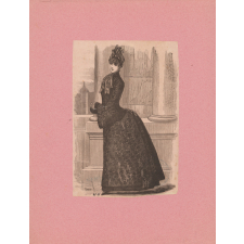 Costume féminin. Modèle.