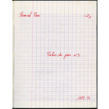 Cahier du jour