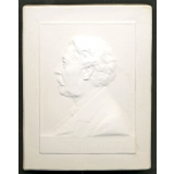 Plâtre de la médaille du prix Albert Gaudry. 