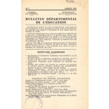 Bulletin Départemental de l'Education.