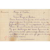 Cahier de devoirs mensuels.
