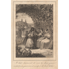 Il était charmant de voir les deux jeunes institutrices gravement occupés de leur tâche. La psyché des jeunes personnes de A. E. Saintes.