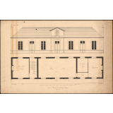 Elévations et plans. 