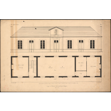 Elévations et plans. 