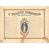 L'oraison dominicale. La salutation angélique en vers par Chavignaud.
