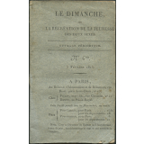 Le Dimanche ou la Récréation de la jeunesse des deux sexes