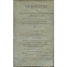 Le Dimanche ou la Récréation de la jeunesse des deux sexes