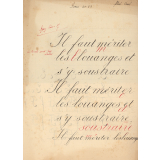 Ecriture
 