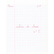 Cahier de classe n°5