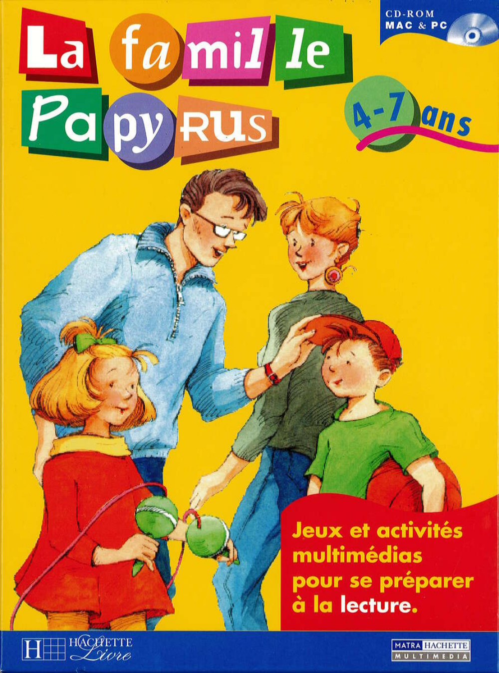 La famille Papyrus : jeux et activités multimédias pour se préparer à la lecture