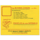 Buvard publicitaire. Les buvards Canson pur chiffon.
