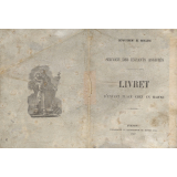 Image religieuse. Livret d'enfant placé chez un maitre. Service des enfants assistés. Département de Vaucluse. Couverture.