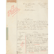 Arithmétique : problèmes