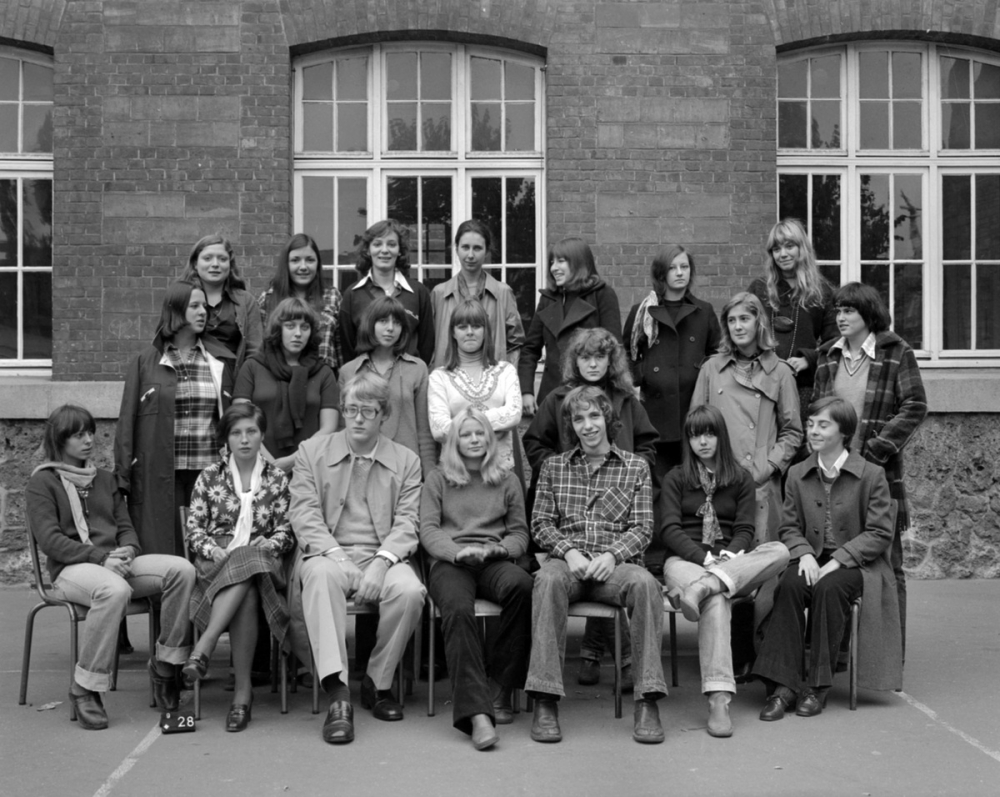 Cité scolaire Camille Saint-Saëns, Rouen : photographie de classe