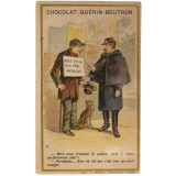 Cartes réclame. Chocolat Guérin-Boutron. Histoires drôles. 
