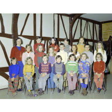 Pensionnat Beauvoisine, Rouen : photographie de classe