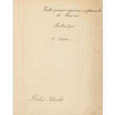 Cahier de mathématiques