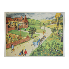 Tableaux muraux. 3. Les points cardinaux. 4. L'automne.