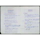 Cahier de mathématiques
