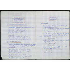 Cahier de mathématiques
