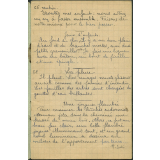 Cahiers de préparation de cours.