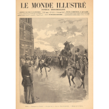 Le Monde Illustré : funérailles de Pasteur