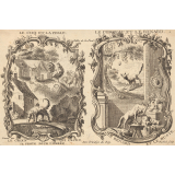 Fables de La Fontaine. Illustrations.